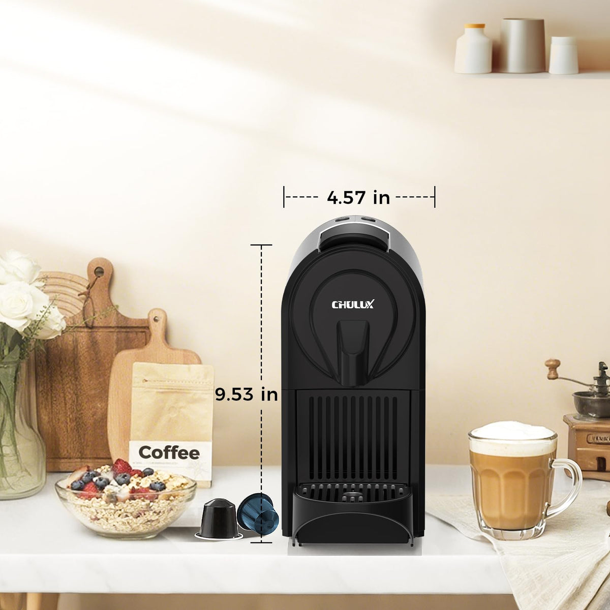 CHULUX energy-saving mode auto-shuts off after inactivity for safety.