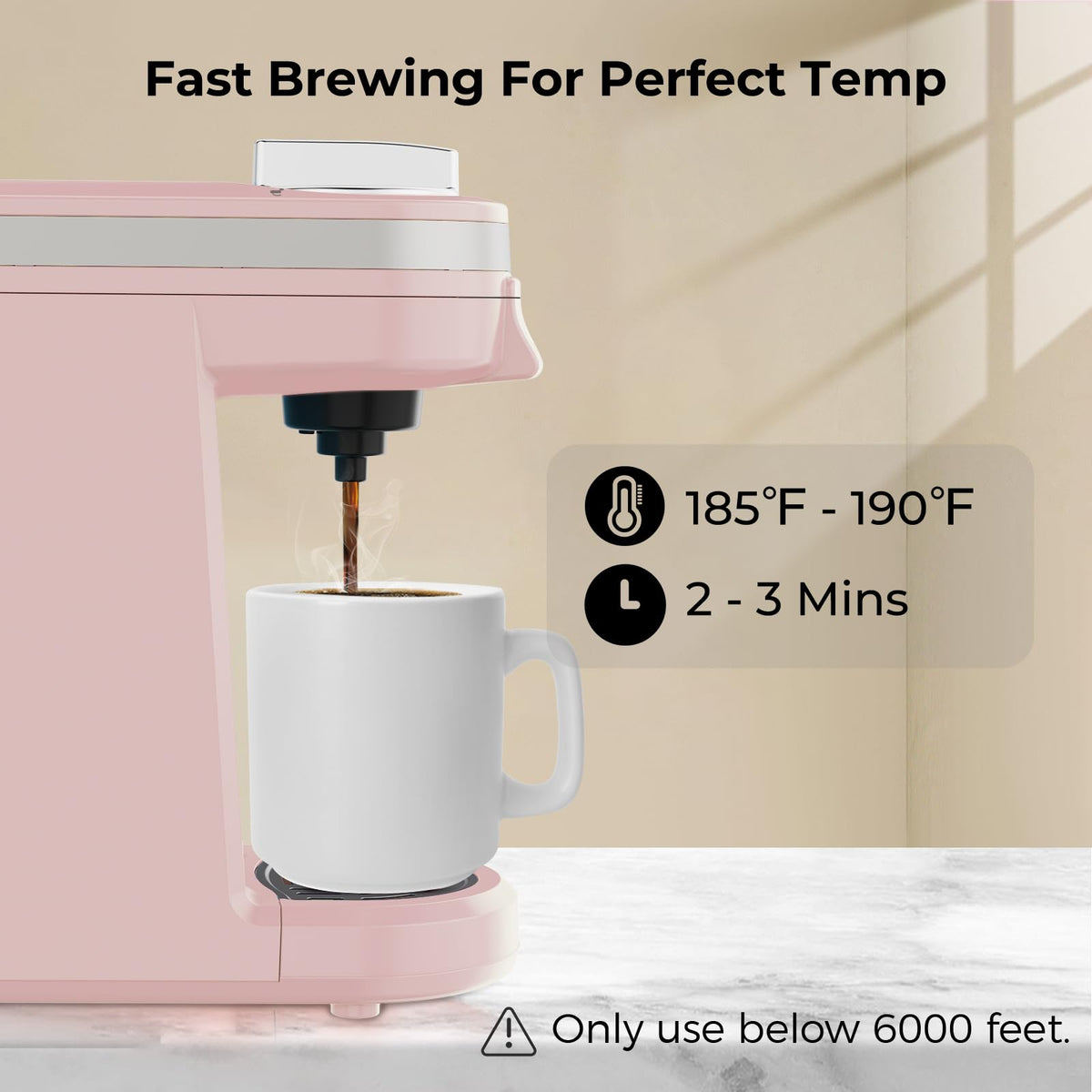 CHULUX one-button brew in action for fast mornings