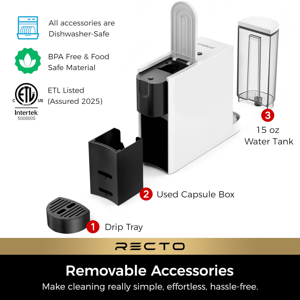 CHULUX RectoCafé home office use shows versatile daily coffee option.