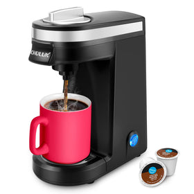 CHULUX single-serve coffee maker compact design for small spaces and easy brewing.