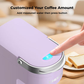 CHULUX Slim brew size options 6-12 oz for a personalized cup
