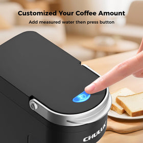 CHULUX Slim-compact-footprint-4-inch underlines a 4-inch-wide footprint for tight spaces.