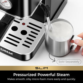 CHULUX 20 bar pump highlighted for rich crema espresso at home.