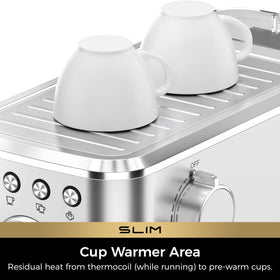 CHULUX Slim Espresso Machine water tank feature for easy refills