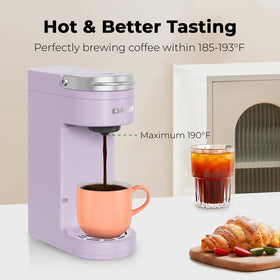 CHULUX Slim travel mug clearance up to 7.3 inches without tray