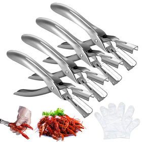 Chumia crawfish peeler set with four tools for efficient shelling