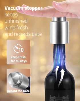 Chunyee easy pour action speeds up gatherings and tastings