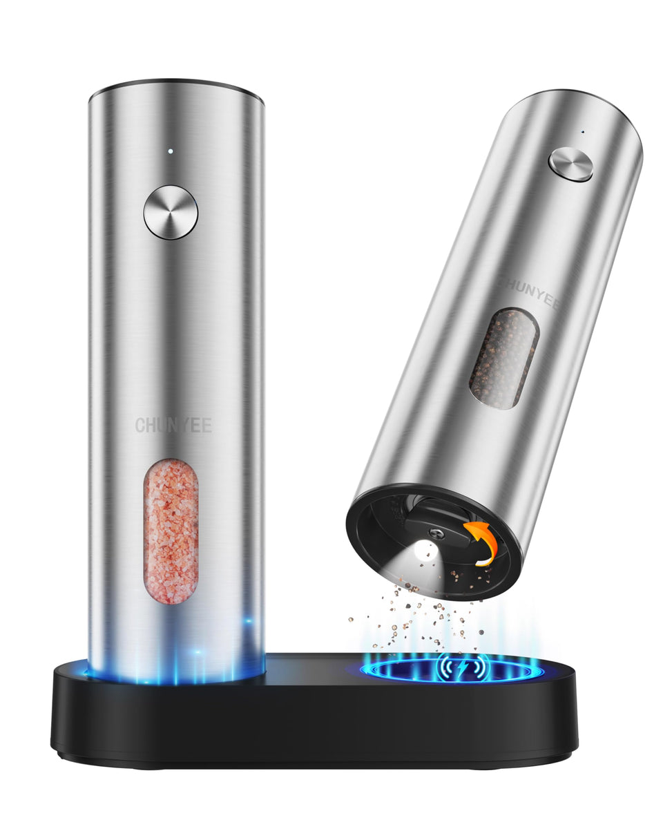 Chunyee electric grinder set base dock for convenient charging