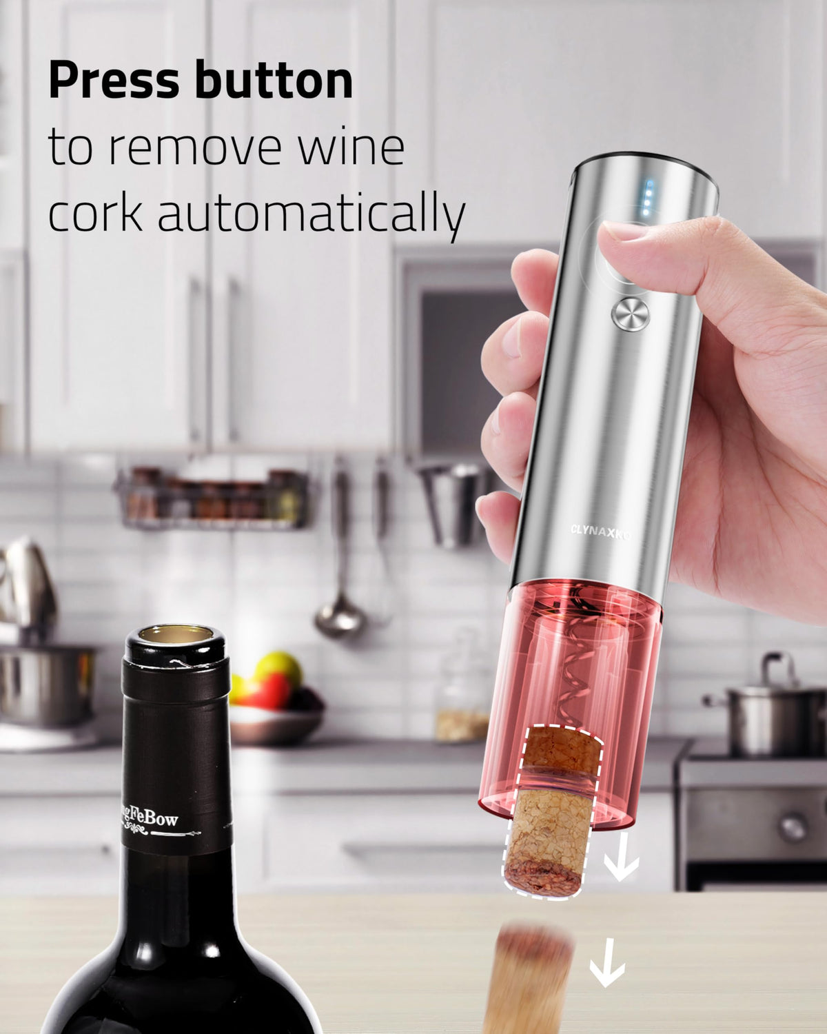 Chunyee stainless-steel body blends durability with modern kitchen aesthetics