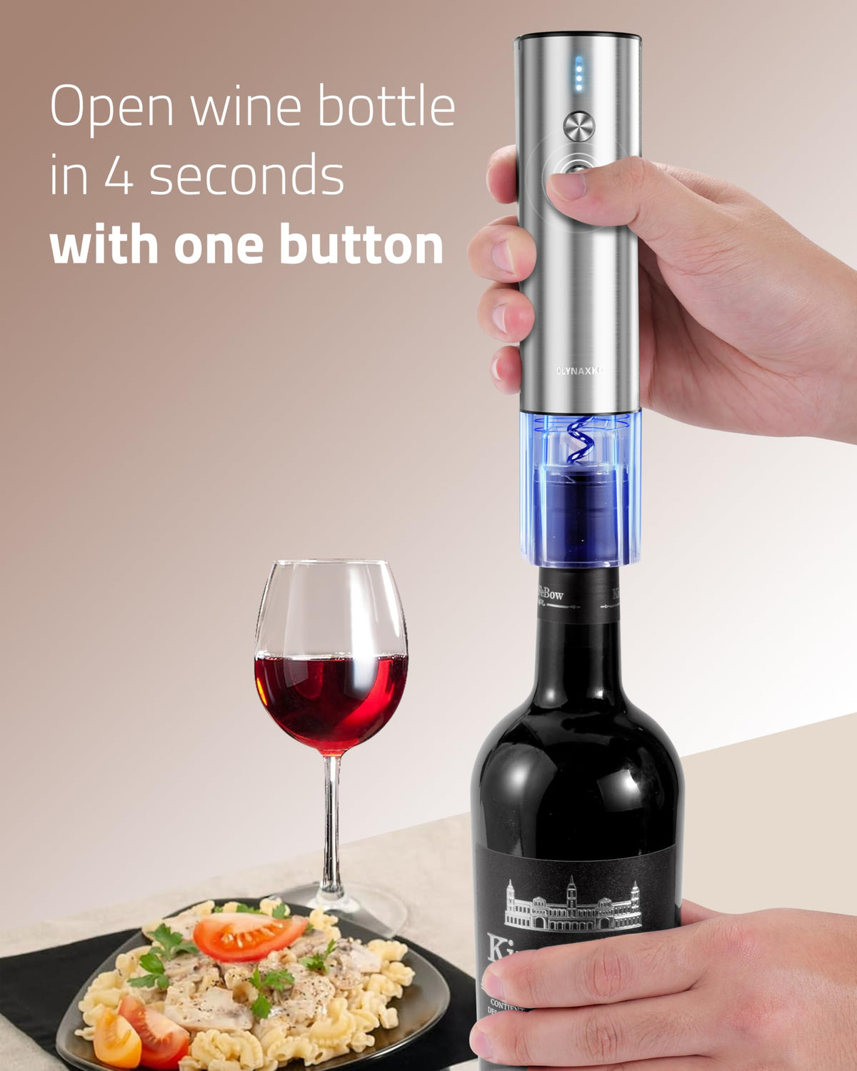 Chunyee vacuum stopper keeps wine fresh between sips