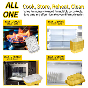 CHUPEI multi-use pan for oven, air fryer, grill, and fridge storage.