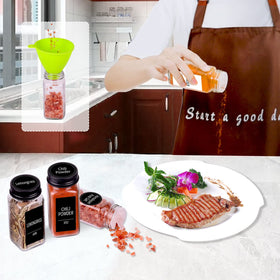 Churboro airtight metal caps keep spices fresh longer.