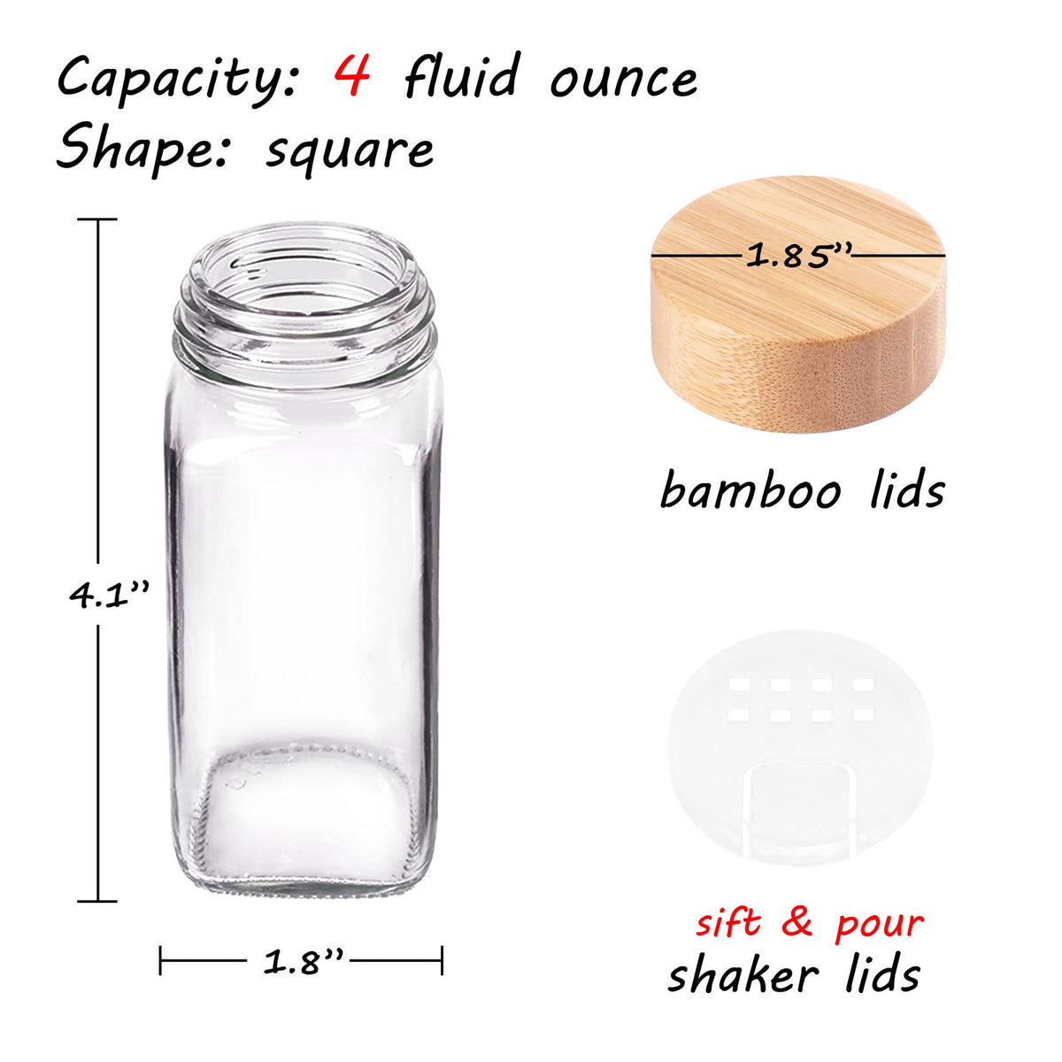 Churboro spice label collection provides clear, waterproof identifiers for easy cooking prep.