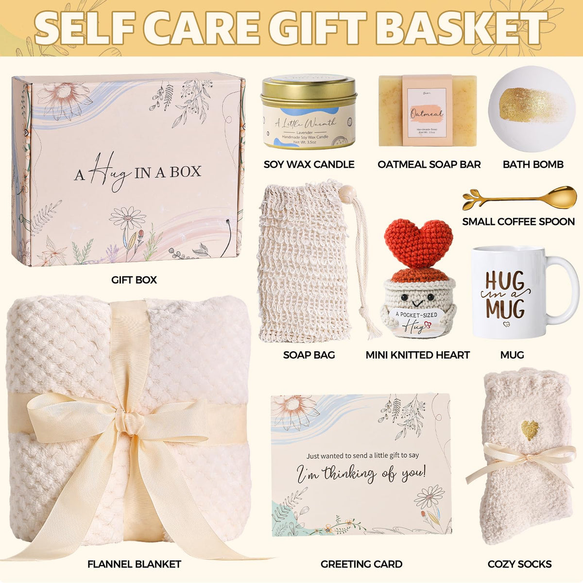 CIAABYS soy wax candle creating a soothing aroma
