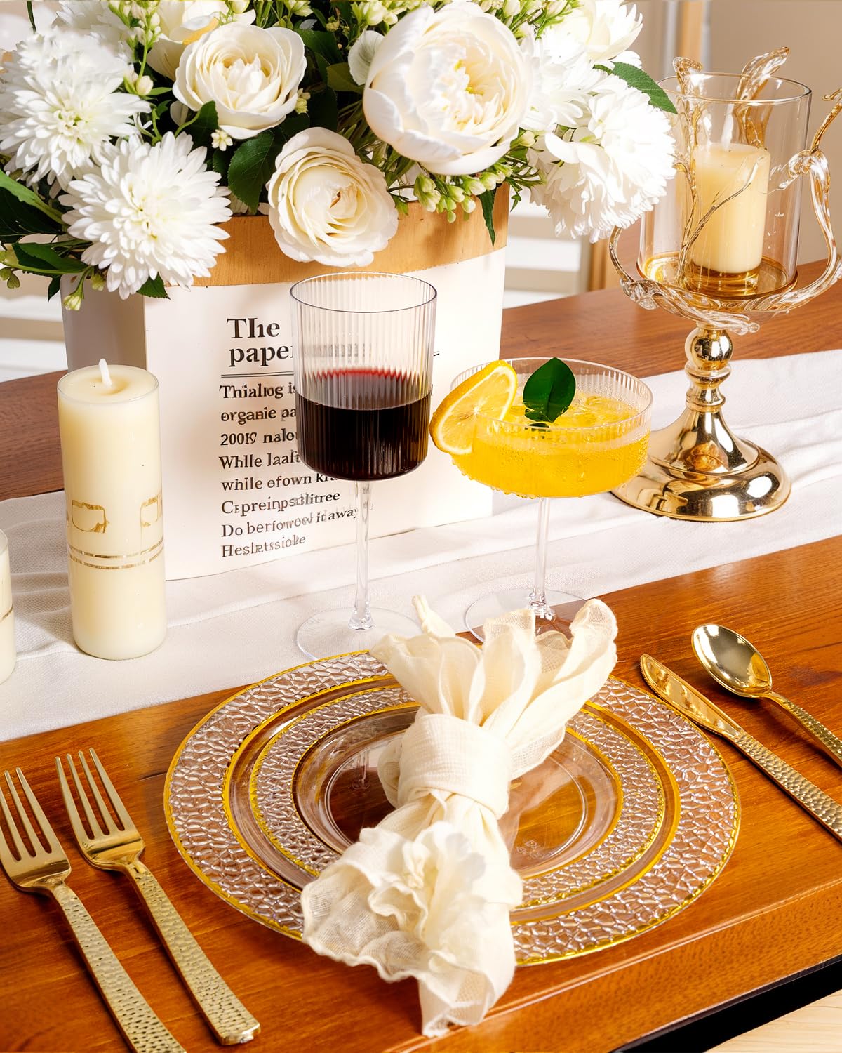 Ciaell durable bulk 12-count set for versatile serving at events.