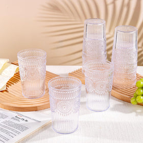 Ciaell durable, safe plastic glasses designed to resist daily use