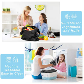 CiCiGo large-capacity bags hold up to 50 lbs of groceries.