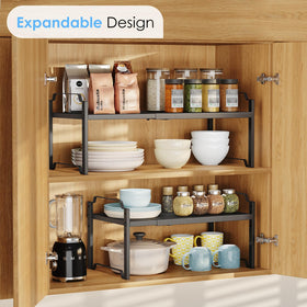 Cidaziya durable powder coated metal shelves endure daily kitchen use