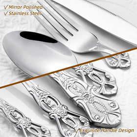 Cididu dinner spoon with mirror-polished finish for refined dining.