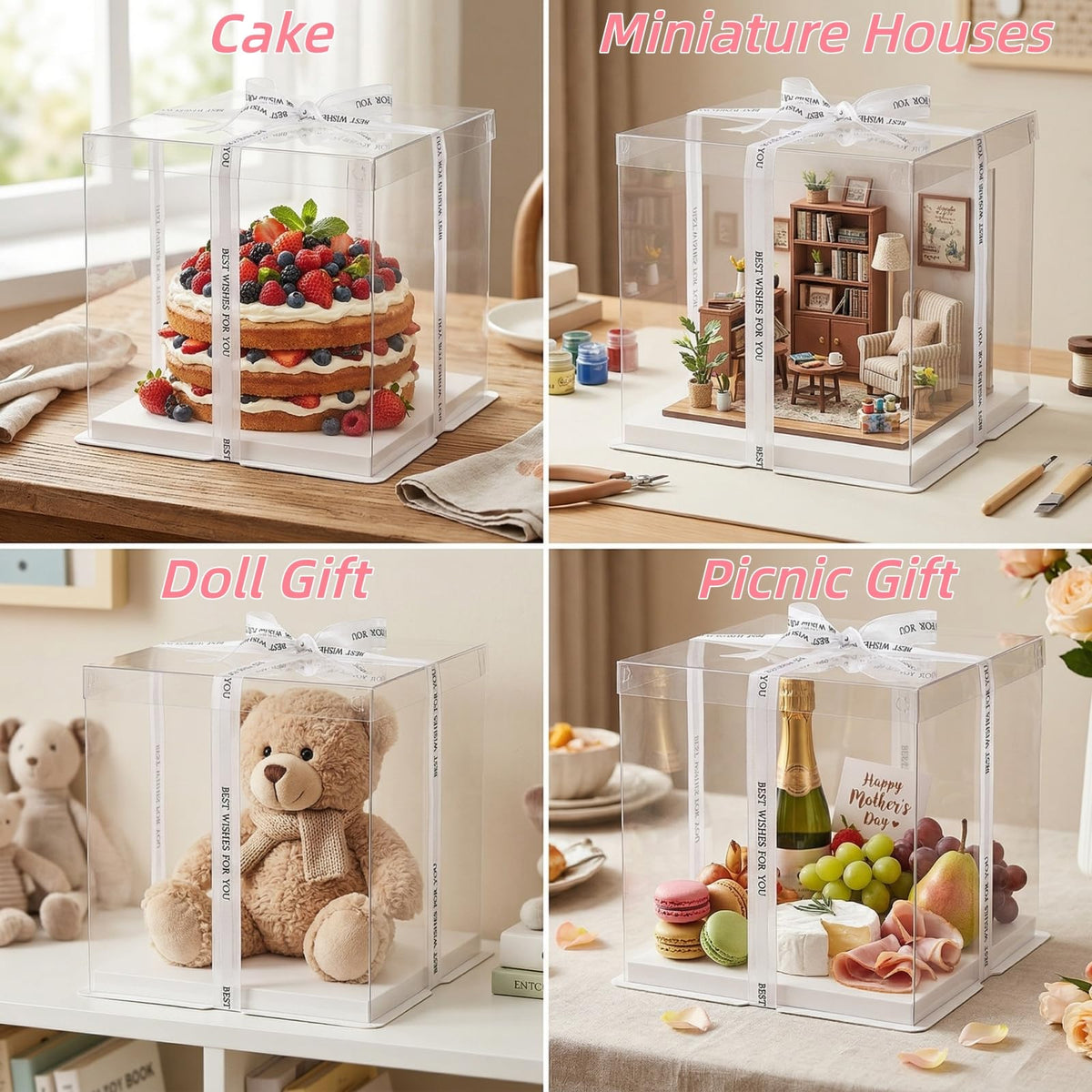 Cididu food-grade PET material box for safe food contact