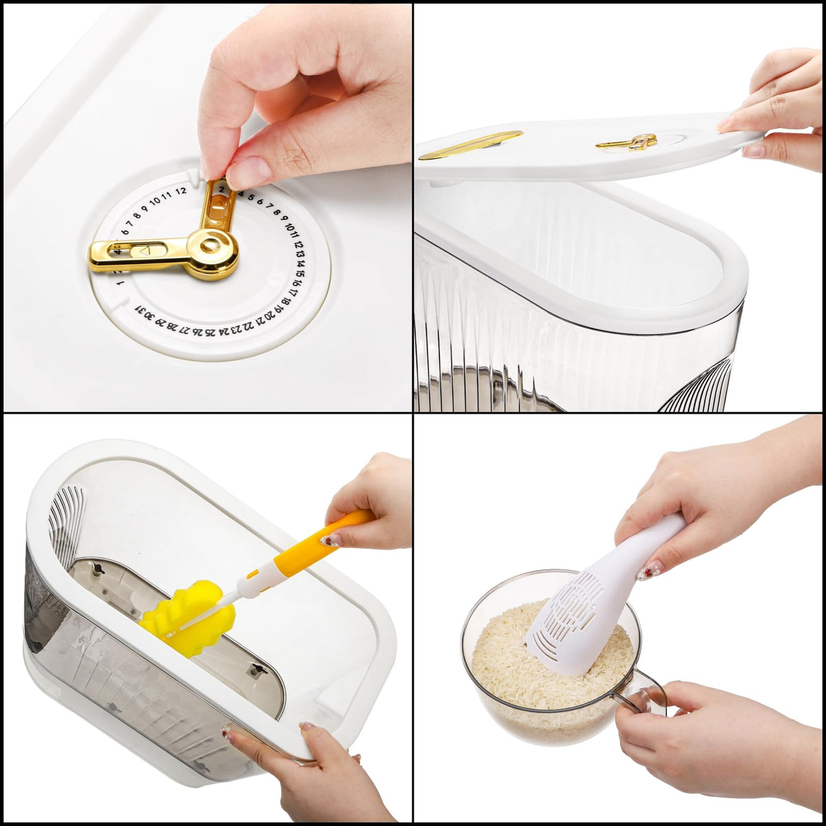 Cididu measuring cup with scale ensures accurate portions every use.