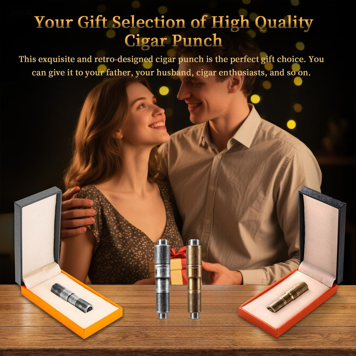 CIGARLOONG packaging and service note highlighting after-sales support.