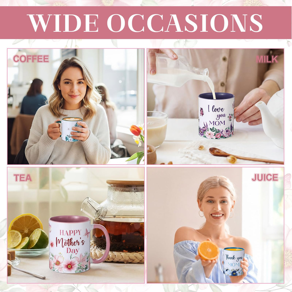 CimoroWin blue mug complements kitchen decor and daily tea