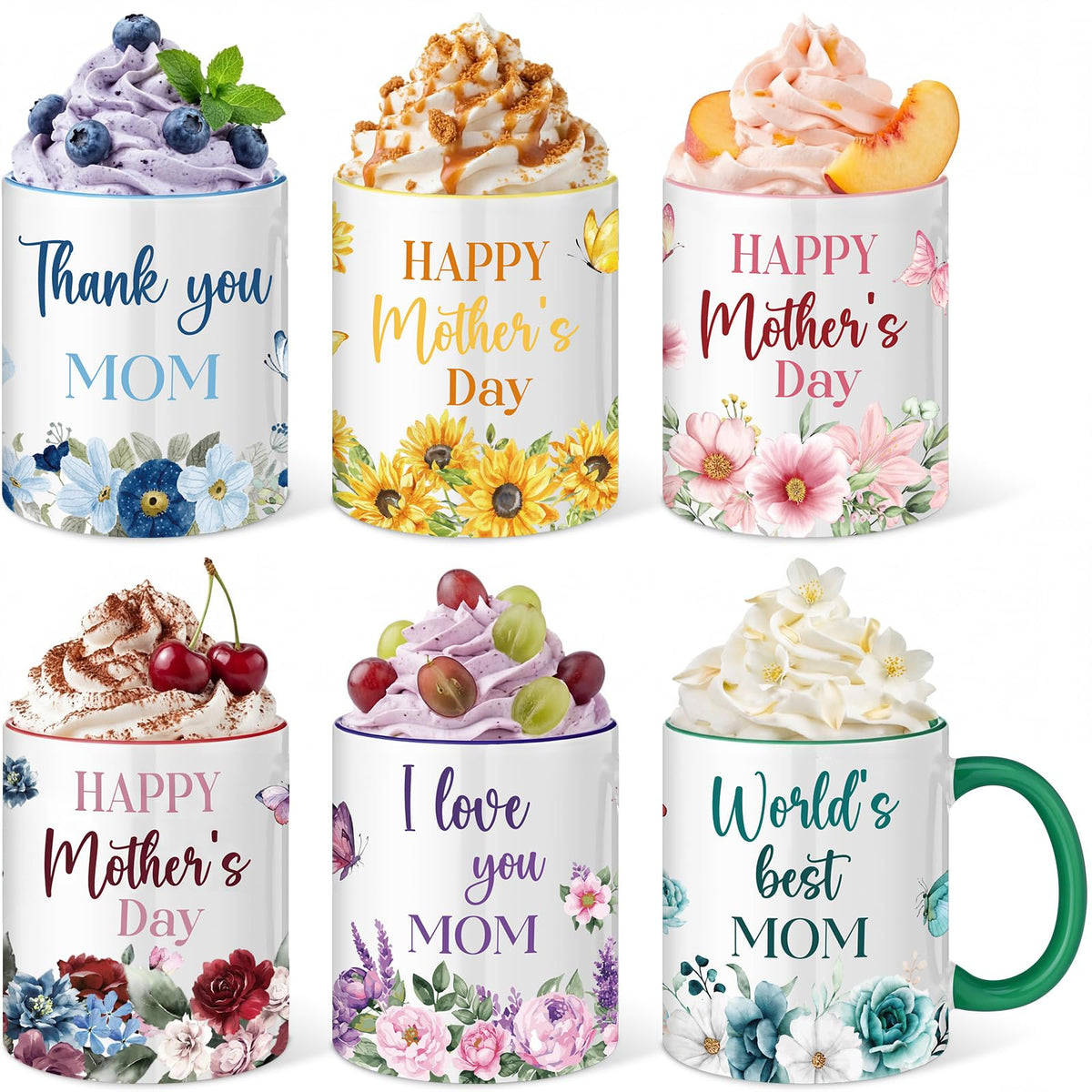 CimoroWin Mother’s Day red mug for gifting and morning coffee
