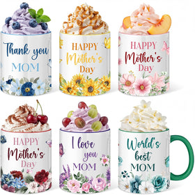 CimoroWin Mother’s Day red mug for gifting and morning coffee