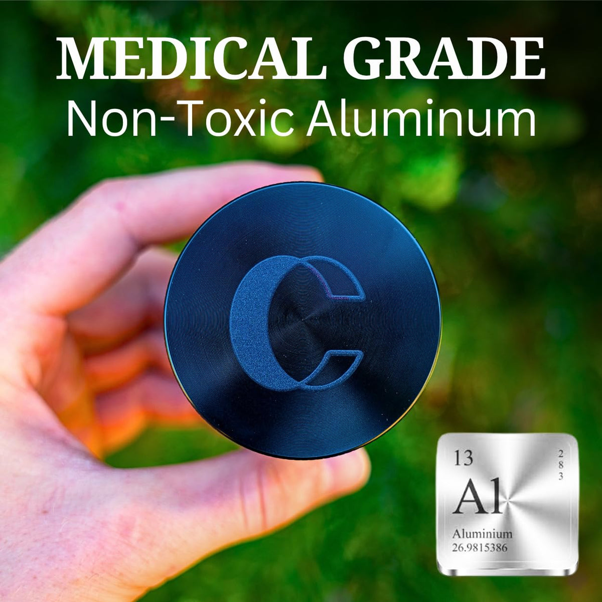 Compact portable 2.75-inch Clear Cut grinder by Cinder Brands