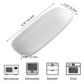 Cinf serving tray corn dish is a versatile multi-use addition.