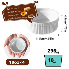 Cinf White kiln-fired porcelain designed for reliability in high heat