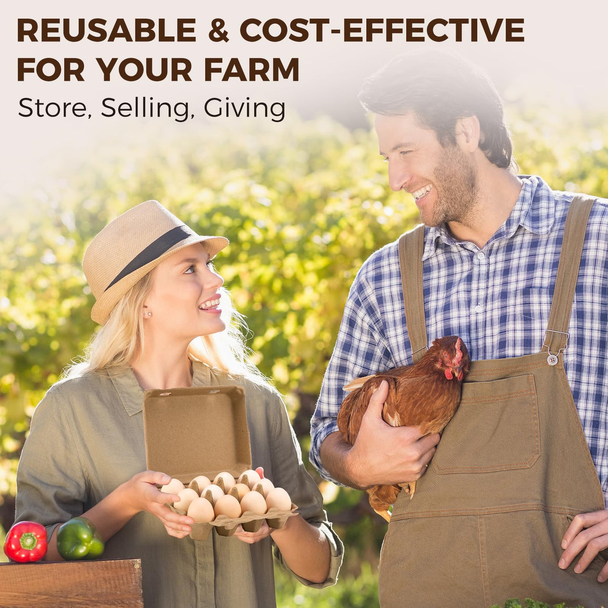 CINPIUK bulk 50-pack carton set offers economical, reusable packaging