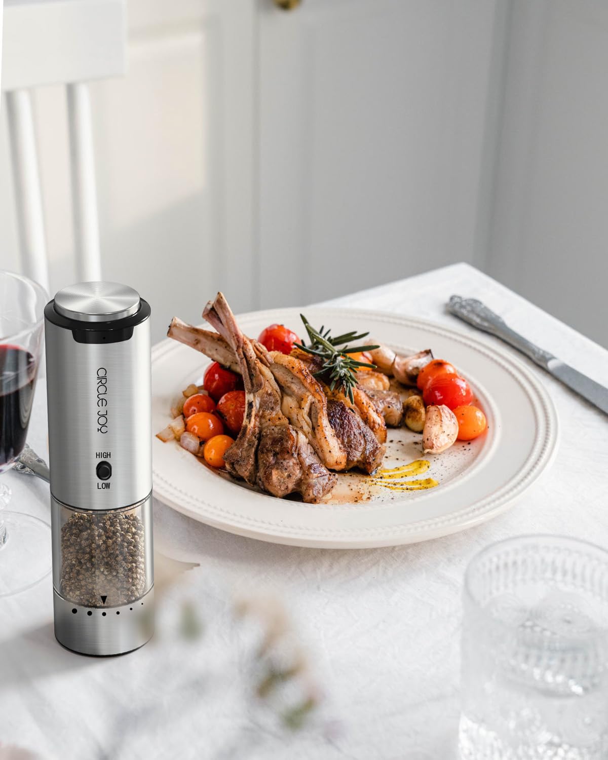Circle Joy 95ml container reduces refills during cooking.