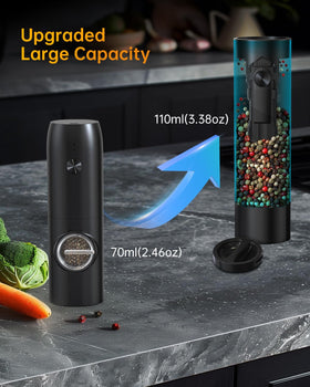 CIRCLE JOY Mill offers adjustable coarseness for versatile seasoning