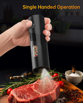 Circle Joy ergonomic one-touch button makes grinding easy for all ages.