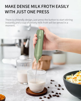 Circle Joy food-grade stainless steel rod ensures safe, durable foaming