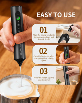 Circle Joy storage box keeps frother and wands organized