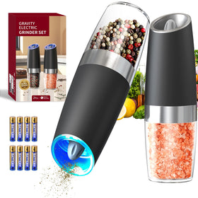 Circle Joy gravity grinder in operation for effortless one handed grinding