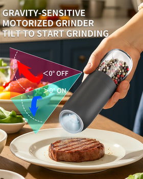 Circle Joy grinder top coarseness knob for fine to coarse grind.