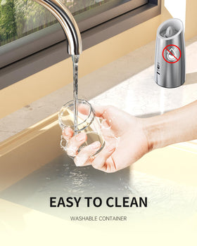 Circle Joy gravity operation enables hands-free grinding while cooking.