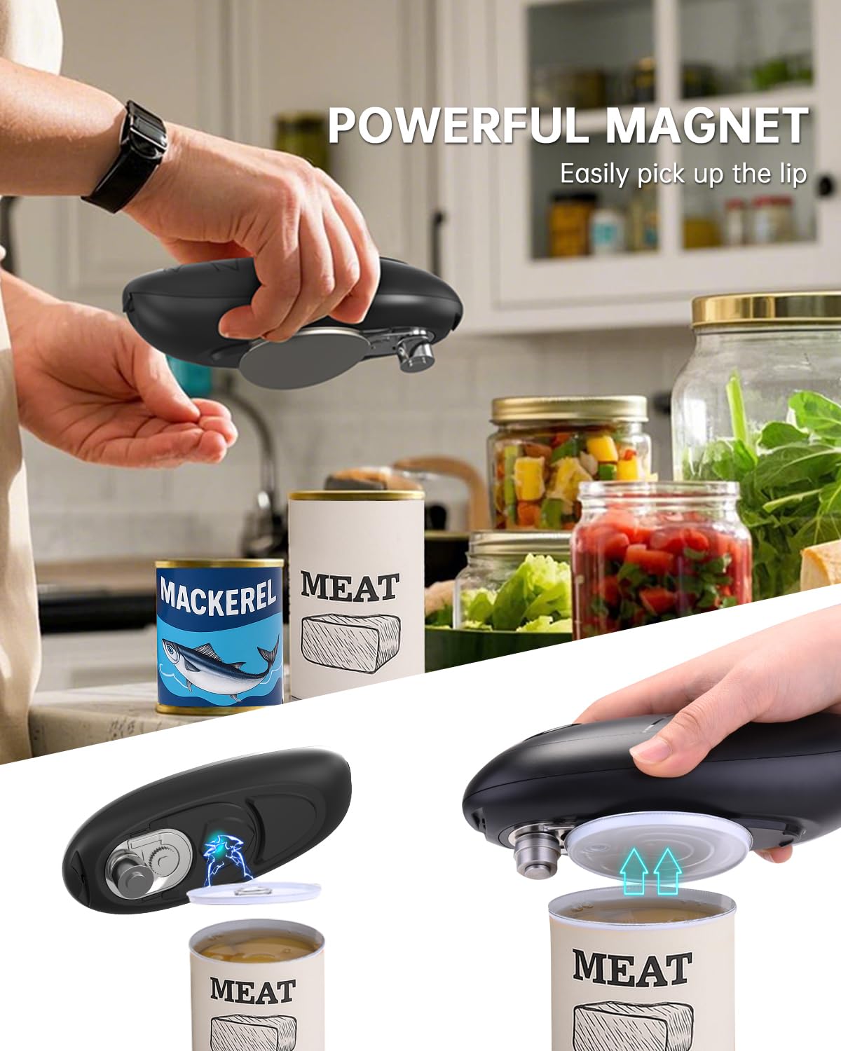 CIRCLE JOY lid magnet and lifter help easy lid removal with minimal contact.