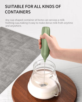 Circle Joy storage bracket keeps frother organized on the counter