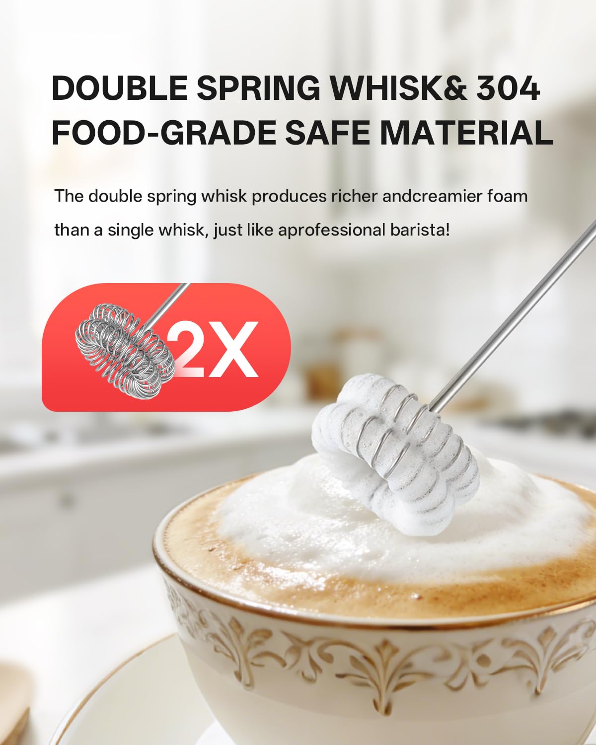 Circle Joy frother storage tube keeps whisk clean and dust-free