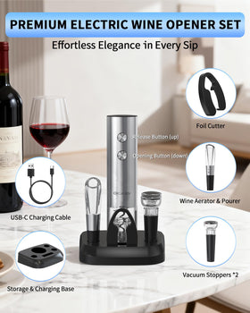 Circle Joy vacuum stoppers preserve wine after opening