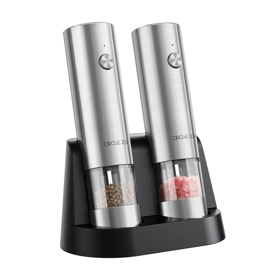 Circle Joy electric grinder and dock streamline kitchen prep with easy charging.