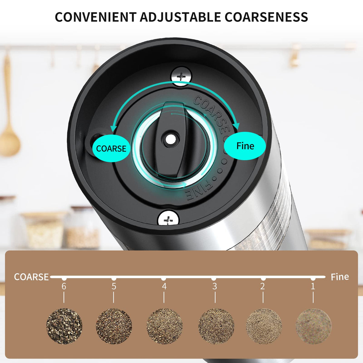Circle Joy stainless steel construction provides durability and easy cleaning.