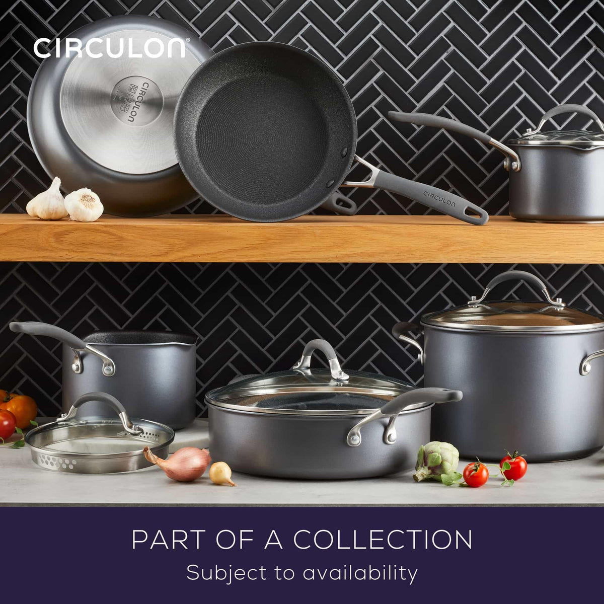 Circulon A1 ScratchDefense pan supports stovetop to oven transitions with durable nonstick