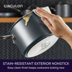 Circulon A1 ScratchDefense 3-quart sauté pan supports versatile weeknight meals.