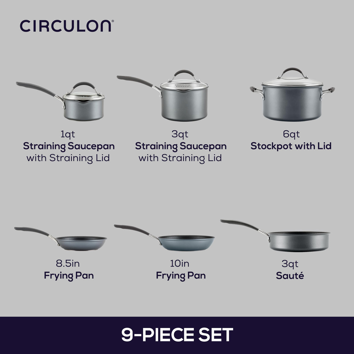 Circulon A1 ScratchDefense coating closeup highlights durable nonstick resistance against scratching.